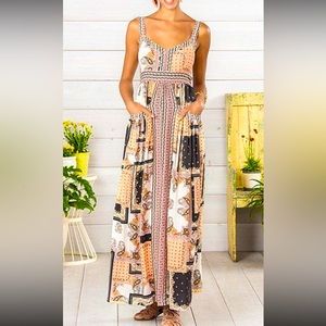 Gorgeous Perfectly Paisley Maxi Dress by Matilda Jane.